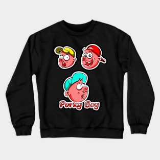 pig illustration Crewneck Sweatshirt